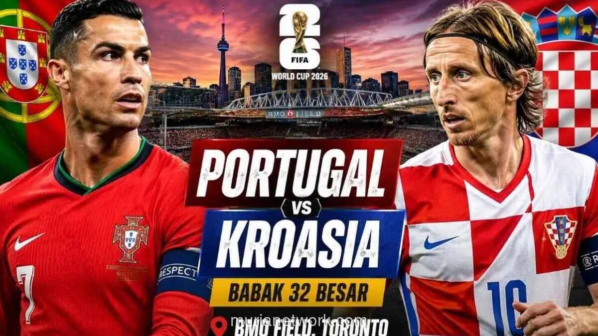 Portugal Vs Kroasia di Babak 32 Besar Piala Dunia 2026: Ujian Berat bagi Cristiano Ronaldo dkk