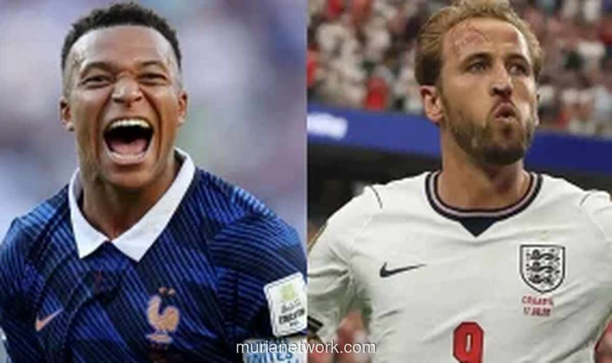 Prancis vs Inggris, Duel Para Bintang Perebutan Medali Perunggu Piala Dunia 2026
