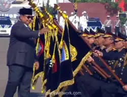 Prabowo Anugerahkan Tanda Kehormatan Nugraha Sakanti ke 11 Satker dan Polda