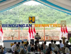 Prabowo Resmikan Lima Bendungan Senilai Rp 9,79 Triliun, Targetkan Bangun PLTS 100 GW