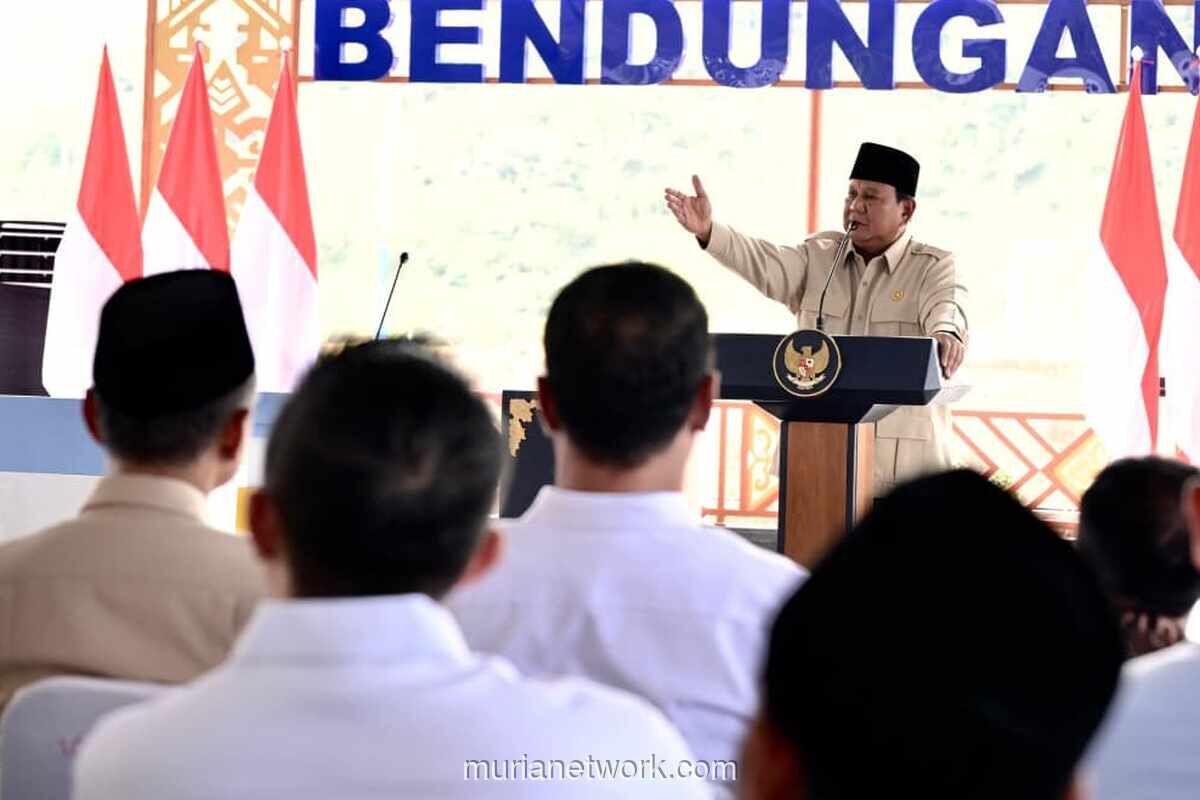 Presiden Prabowo Resmikan Lima Bendungan, Target Tambah Produksi Beras 1 Juta Ton per Tahun