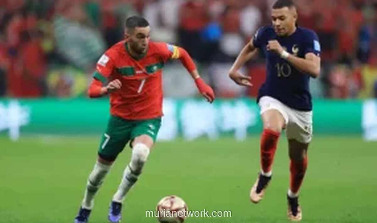 Prancis vs Maroko: Duel Ulangan Semifinal Piala Dunia 2022 di Babak 8 Besar