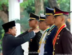 1.177 Perwira TNI-Polri Dilantik Presiden Prabowo, Empat Raih Adhi Makayasa