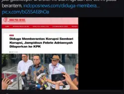 Koalisi Anti Korupsi Laporkan Jampidsus Febrie Adriansyah ke KPK atas Dugaan Korupsi dalam Penanganan Kasus