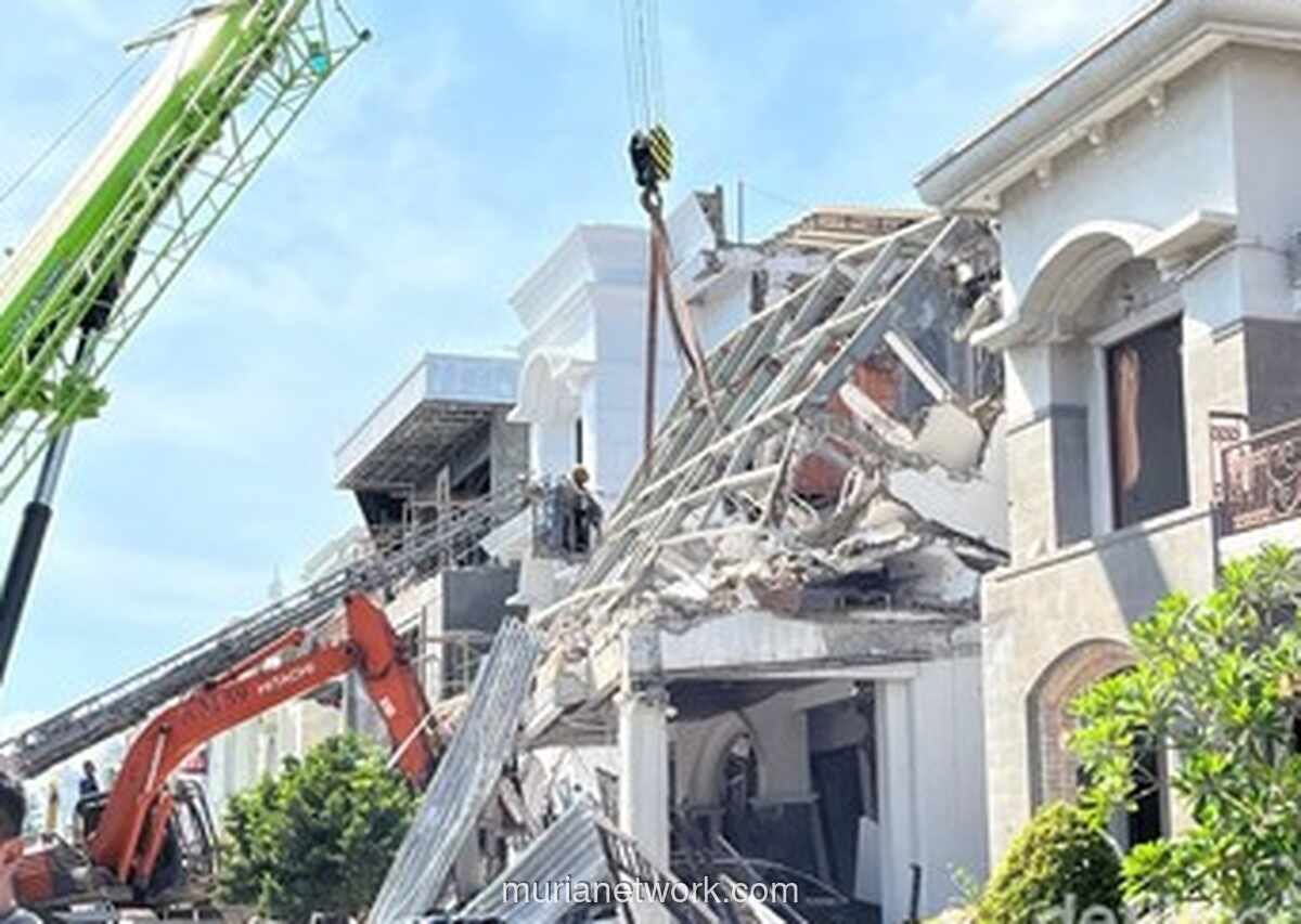 400 Personel Dikerahkan Cari Dua Korban Ledakan di Rumah Mewah Medan
