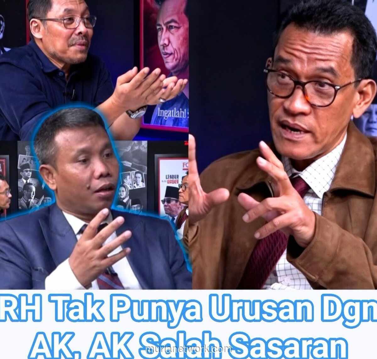 Refly Harun Bantah Tuduhan Batasi Kuasa Hukum Roy Suryo Tampil di Televisi