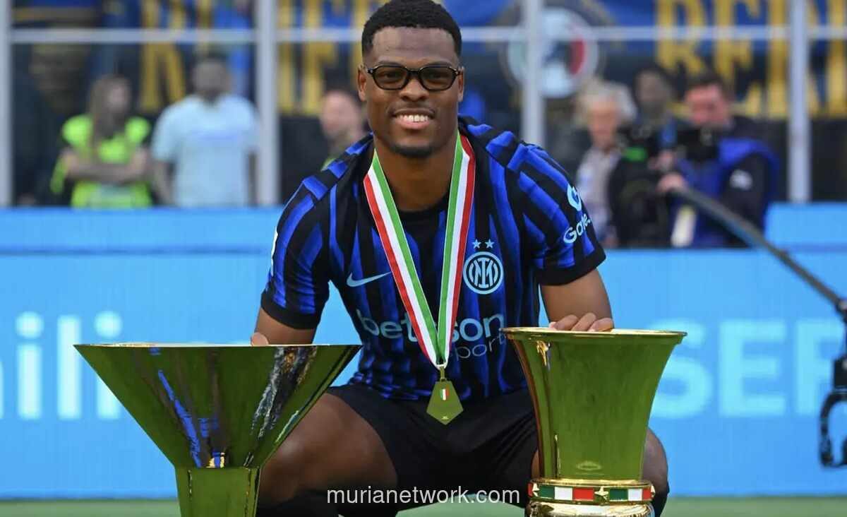 Real Madrid Resmi Rekrut Denzel Dumfries dari Inter Milan