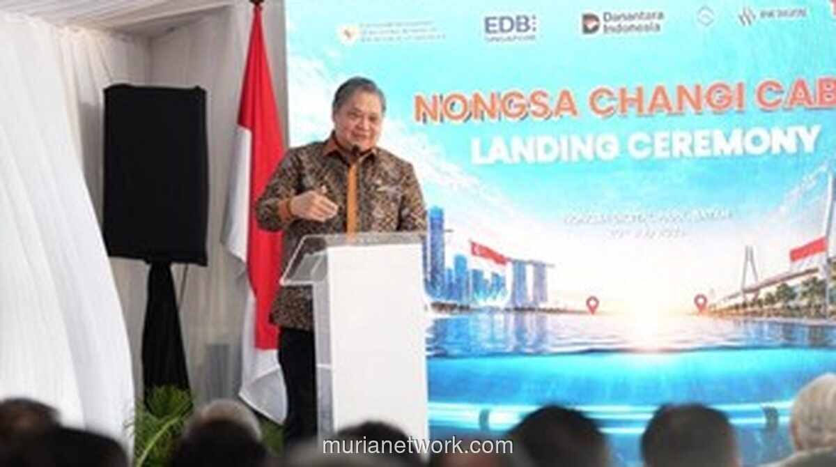 Pemerintah Resmikan Kabel Bawah Laut Nongsa-Changi, Perkuat Konektivitas Digital Indonesia-Singapura