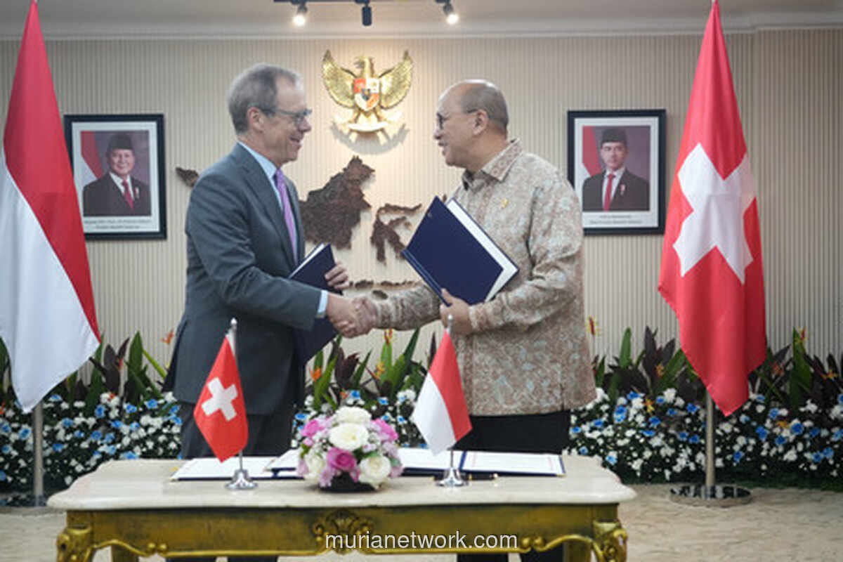Indonesia dan Swiss Teken MoU Kerja Sama Mineral Kritis dan Logam