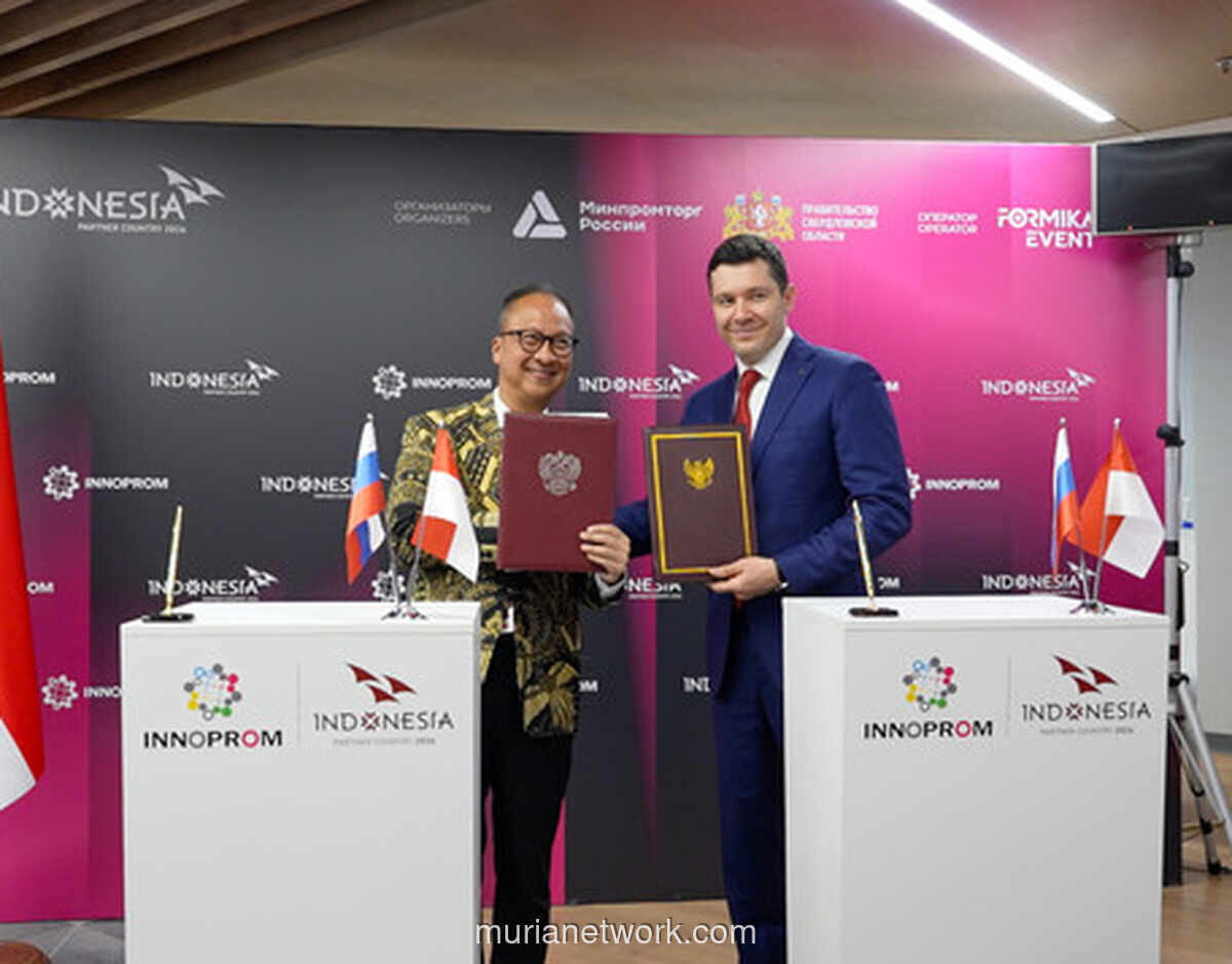 Indonesia dan Rusia Teken Kerja Sama Industri, Targetkan Perluasan Pasar Eurasia