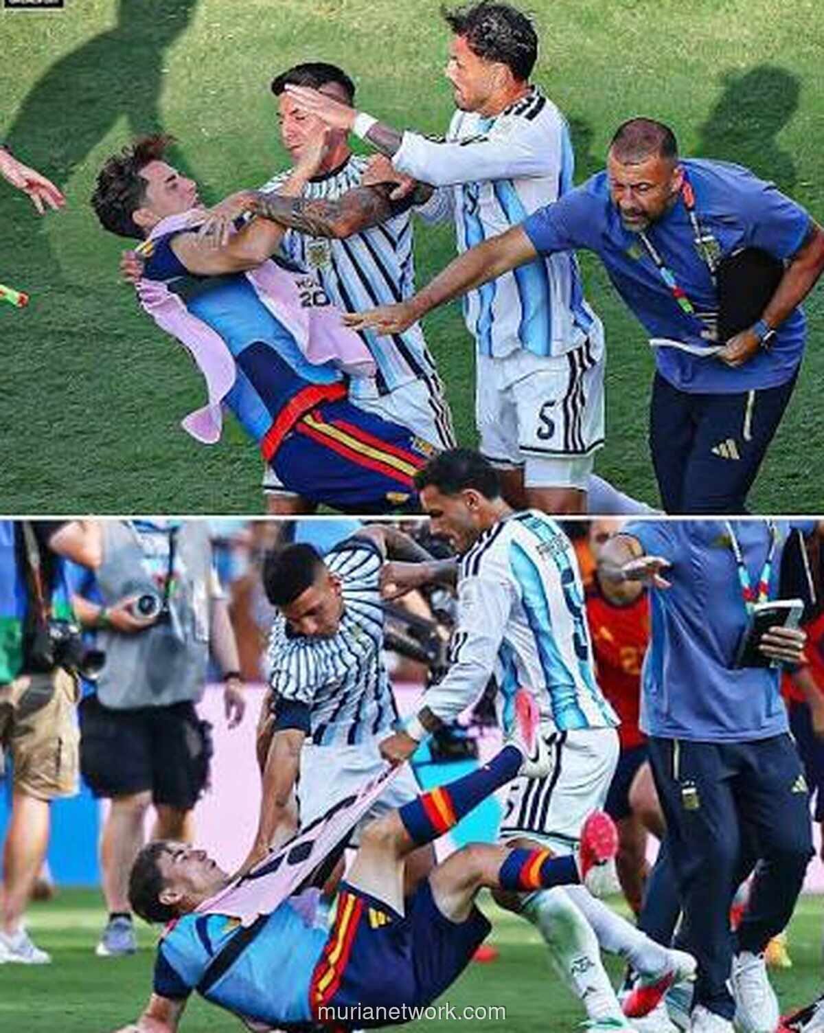 Final Piala Dunia 2026 Diwarnai Kericuhan, Pemain Argentina Terancam Sanksi