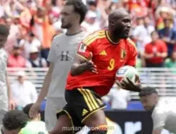 Lukaku Akui Takut Eksekusi Penalti, Belgia Lolos Dramatis ke 16 Besar