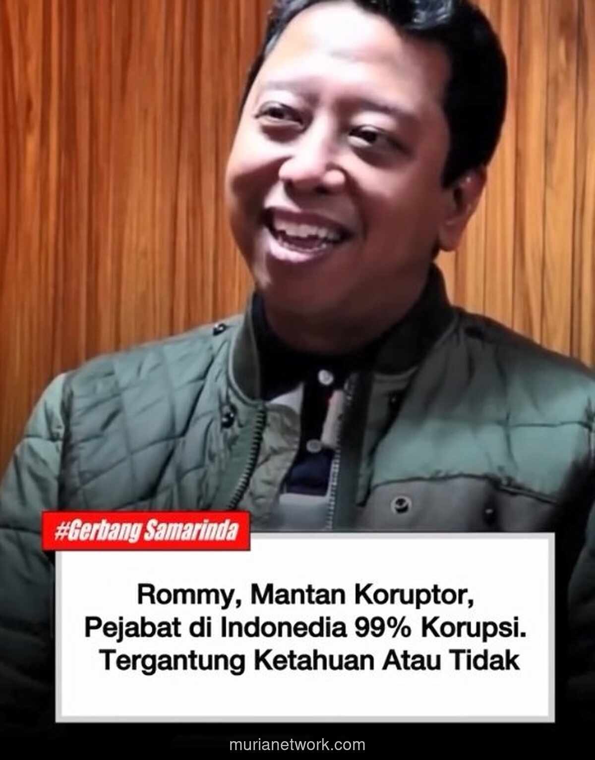 Mantan Ketua PPP Sebut 99 Persen Pejabat Indonesia Korup