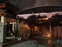 Rumah di Kediri Diduga Dibakar Mantan Suami, Satu Motor Ludes