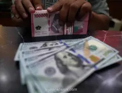 Rupiah Terperosok ke Rp18.000-an, Tertekan Sentimen Domestik dan Global