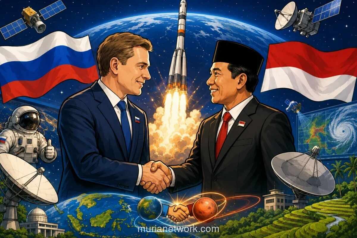Rusia-Indonesia Sepakati Perluasan Kerja Sama Bidang Antariksa