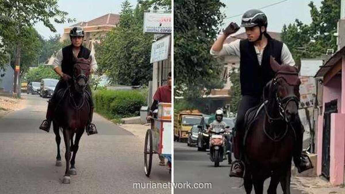 Kontroversi Saaih Halilintar Canter Kuda di Aspal, Netizen Khawatirkan Kesehatan Hewan