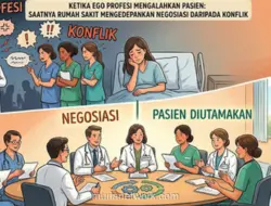 Konflik Profesi di Rumah Sakit: Negosiasi dan Kepemimpinan Kolaboratif Jadi Kunci