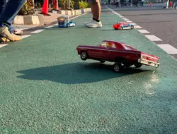 Komunitas RC Hadirkan Parade Mobil Mini di Car Free Day