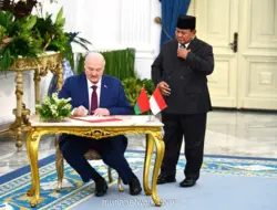 Prabowo Terima Kunjungan Kenegaraan Lukashenko, Indonesia-Belarus Luncurkan Peta Jalan Kerja Sama 2026-2030