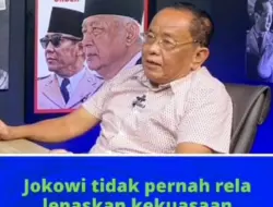 Said Didu Beberkan Lima Bukti Jokowi Tak Rela Lepas Kekuasaan
