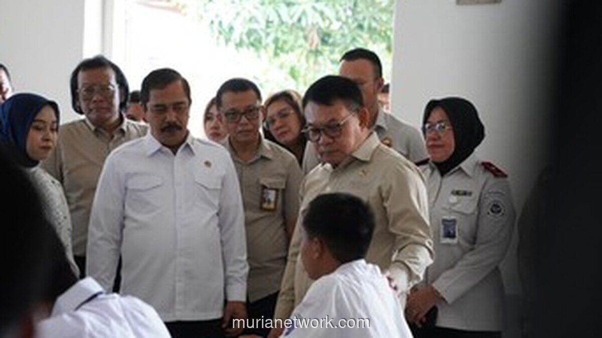 Menteri Imipas dan Kepala KSP Temui Anak Binaan Jelang Hari Anak Nasional