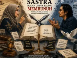 Sastra dan Hukum di Persimpangan: Refleksi dari Perseteruan Kunni Masrohanti dan Andreas Mazland