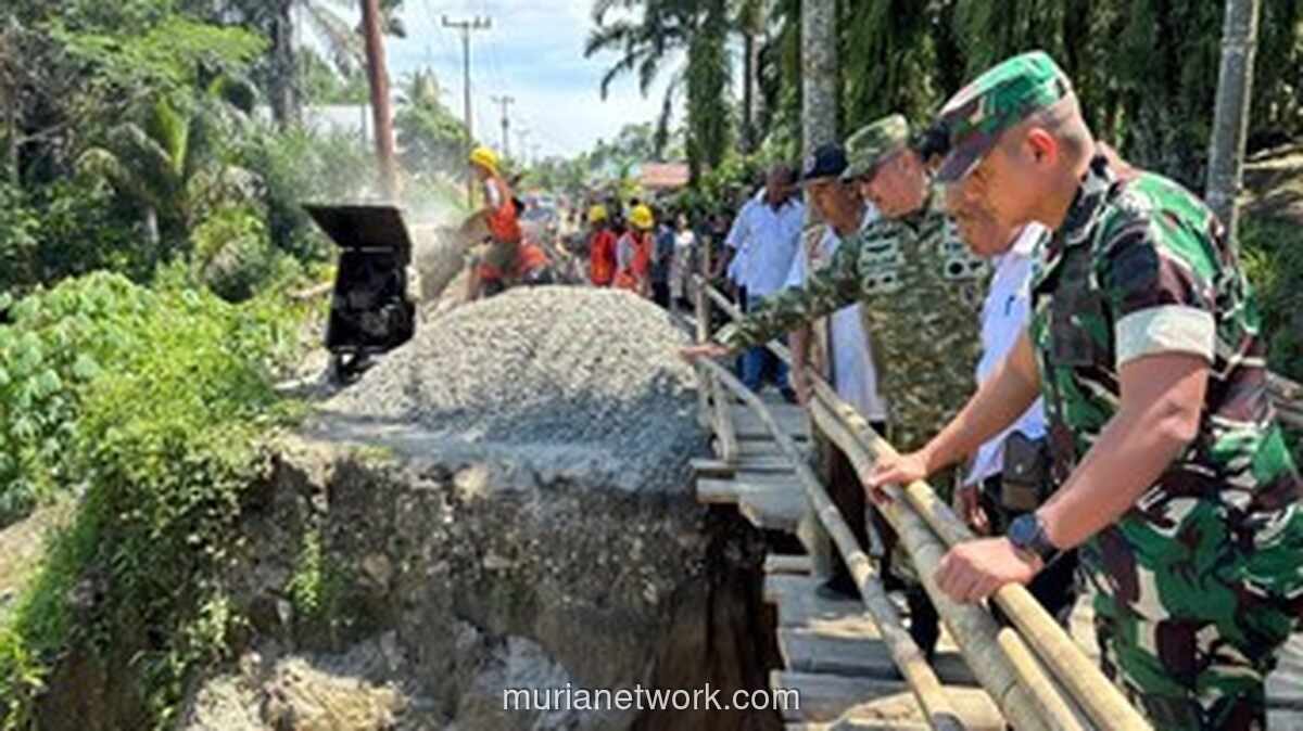 Satgas PRR Pastikan Pemulihan Infrastruktur Pascabencana di Simalungun Tepat Sasaran