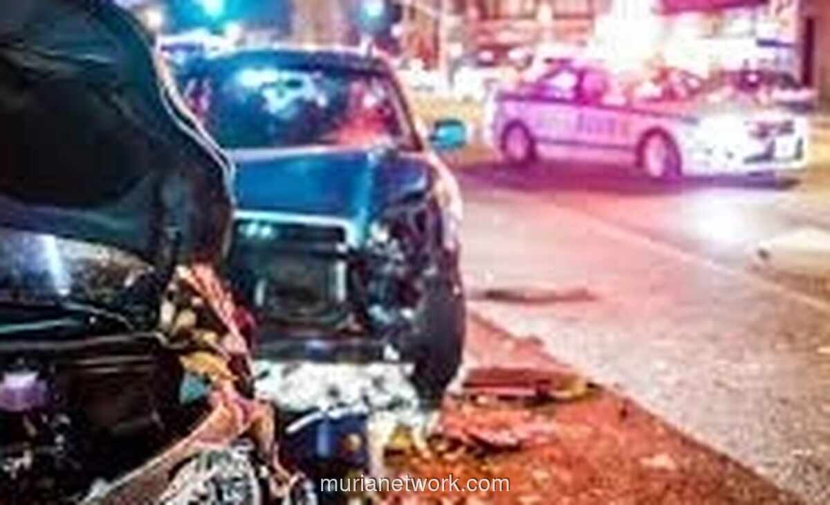 Sedan Tabrak Minibus di Makassar, Diduga Terobos Lampu Merah