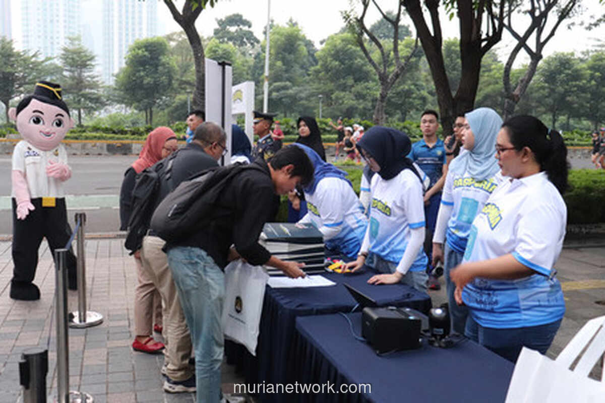 Imigrasi Jakarta Barat Buka Layanan Paspor di CFD Akhir Pekan