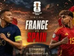 Spanyol Unggul 1-0 atas Prancis di Babak Pertama Semifinal Piala Dunia 2026