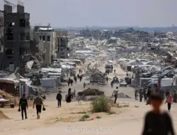 Serangan Israel di Gaza Tewaskan 10 Orang, Termasuk Tiga Anak dan Orang Tua