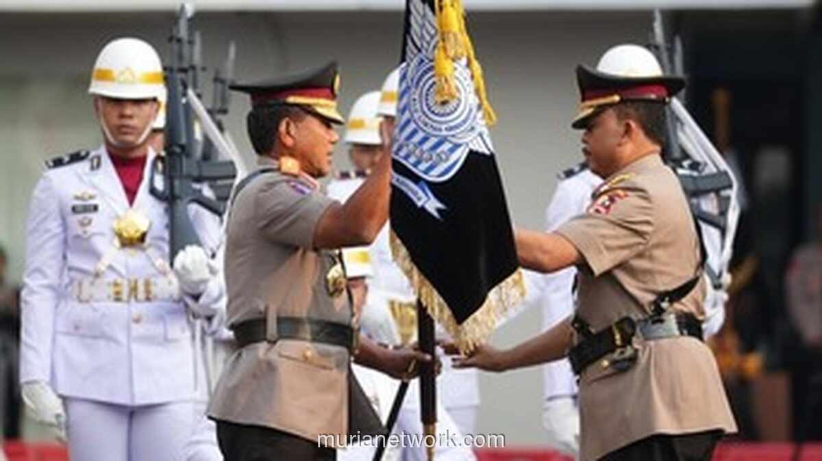 Irjen Agus Suryonugroho Serahkan Jabatan Kakorlantas ke Irjen Wibowo, Titip Program Transformasi Digital