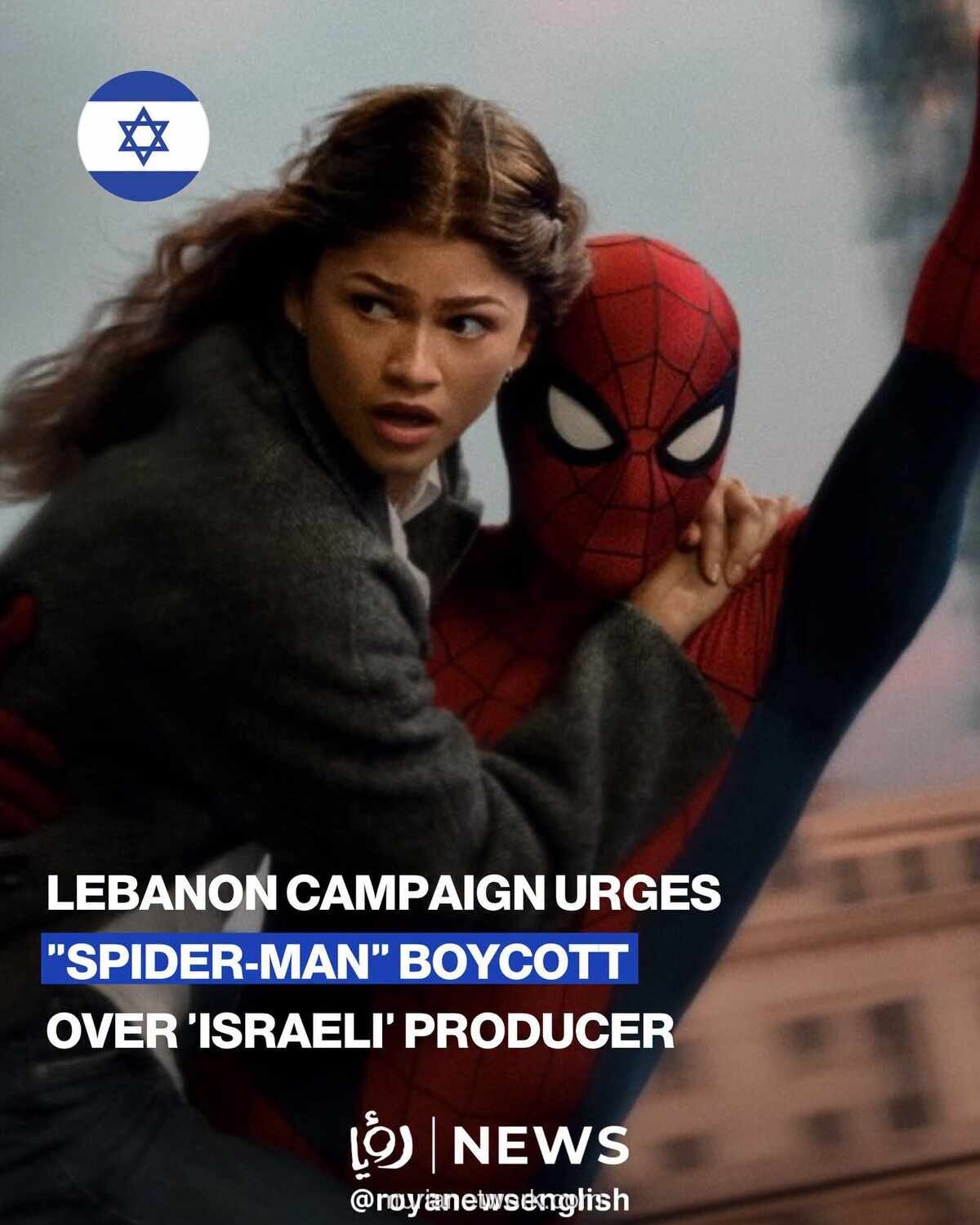 Boikot Film Spider-Man Terbaru di Lebanon karena Produser Pro-Israel