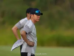 Shin Tae-yong Fokus Bangun Fisik Pemain di Latihan Perdana Persija