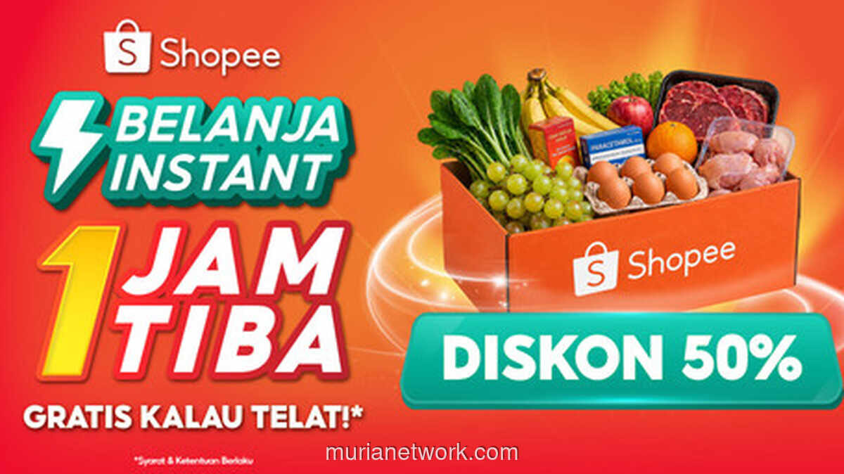 Shopee Luncurkan Layanan Belanja Instant 1 Jam Tiba, Jamin Gratis Jika Telat