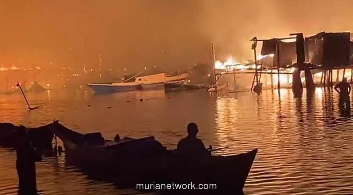 Kebakaran di Tallo Makassar Hanguskan 50 Rumah, 90 Kepala Keluarga Terdampak