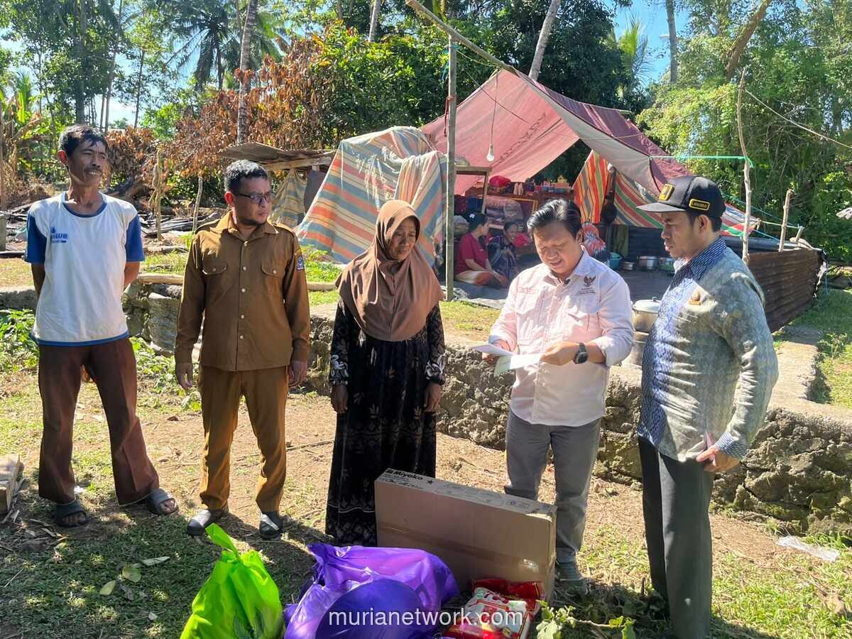Rumah Warga Bone Hangus Terbakar, BAZNAS Salurkan Bantuan
