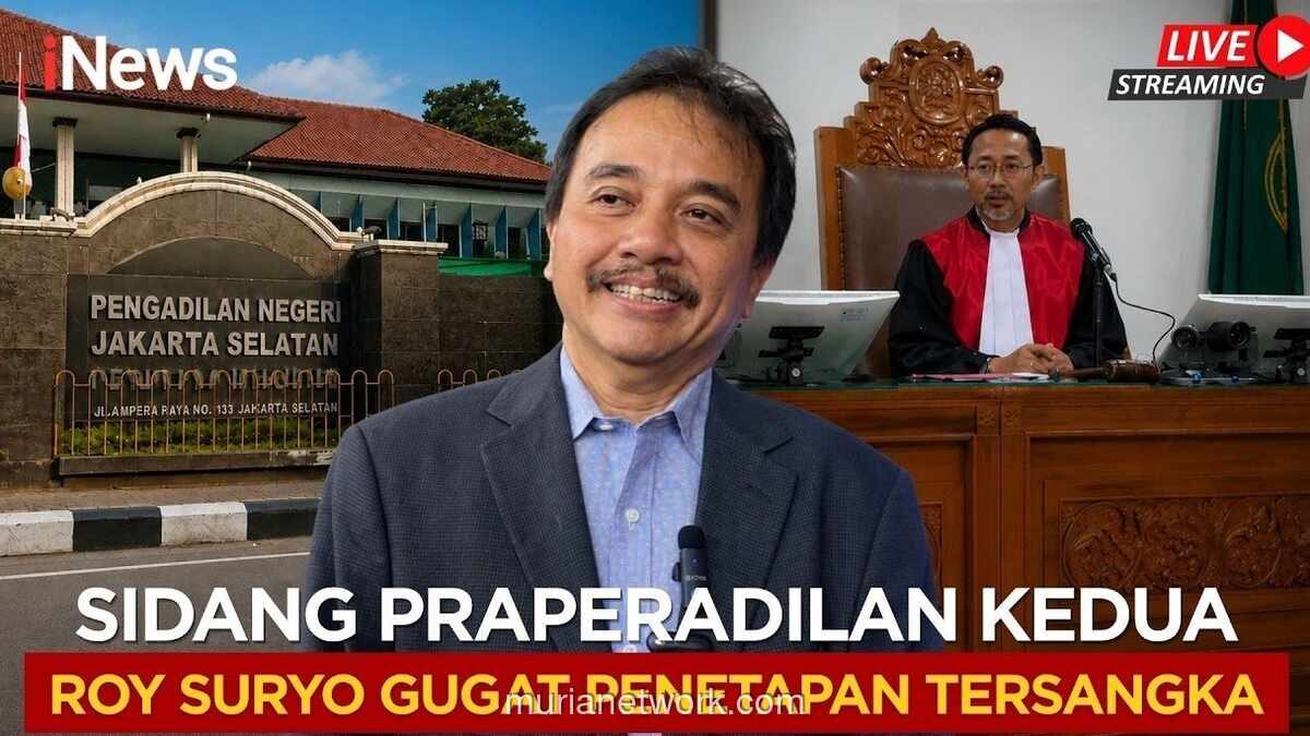 Roy Suryo Ajukan Praperadilan Kedua, Gugat Status Tersangka Kasus Ijazah Jokowi