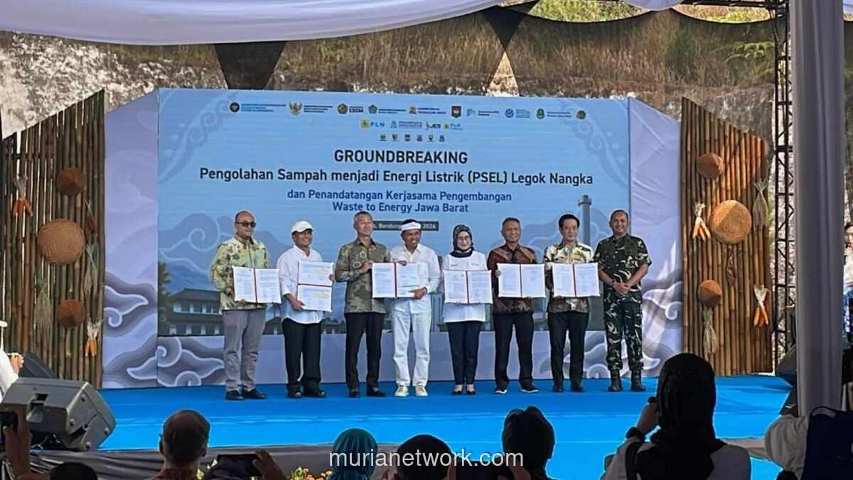 Pemprov Jabar Resmi Mulai Pembangunan PSEL Legok Nangka, Target Operasi 2029