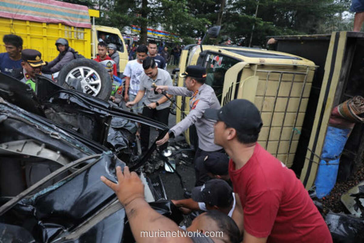 Sopir Truk Rem Blong di Sibolangit Jadi Tersangka, Empat Tewas