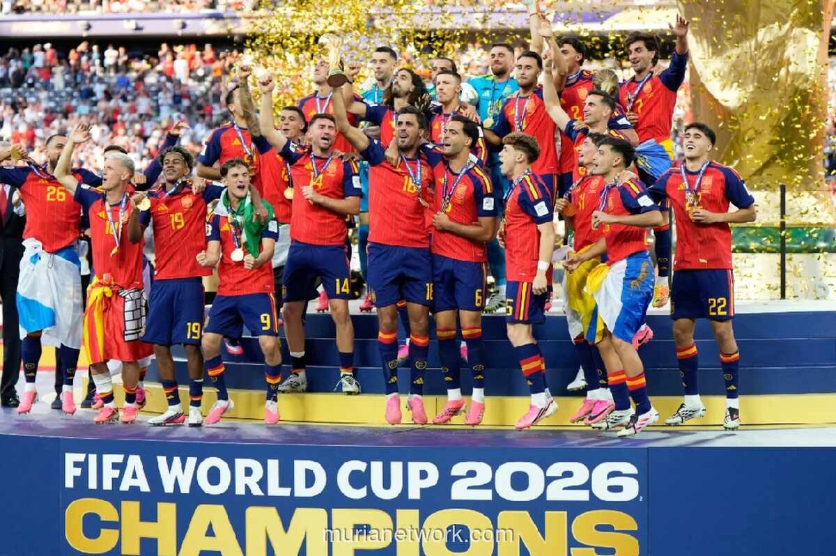 Spanyol Berpeluang Besar Pertahankan Gelar Piala Dunia 2030 Berkat Generasi Muda