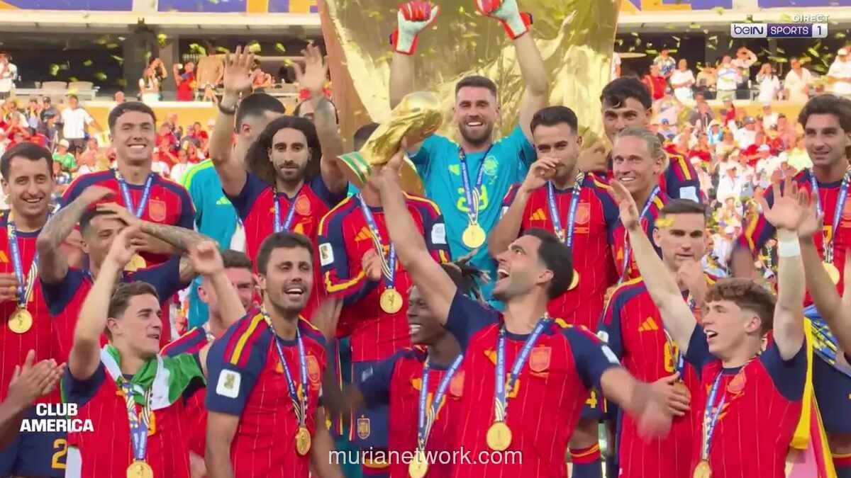 Spanyol Juara Piala Dunia 2026 Usai Kalahkan Argentina Lewat Perpanjangan Waktu