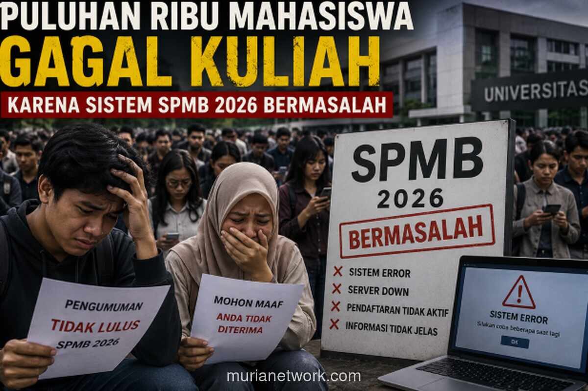 60 Ribu Calon Mahasiswa Gagal Daftar Ulang, Biaya Kuliah Jadi Kendala Utama