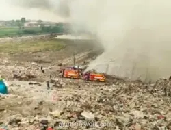 Kebakaran TPA Jatiwaringin Belum Padam, Damkar dan Heli Water Bombing Dikerahkan