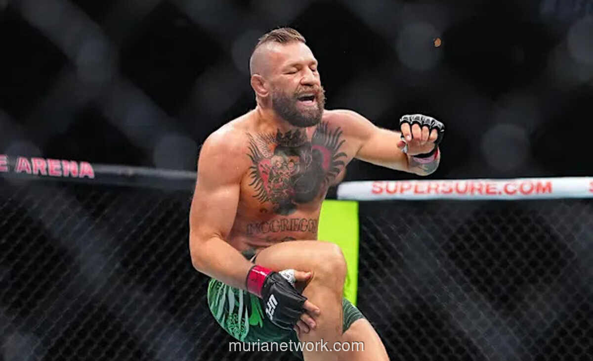Conor McGregor Kehilangan Rp1,79 Miliar Usai Taruhan Final Piala Dunia Meleset
