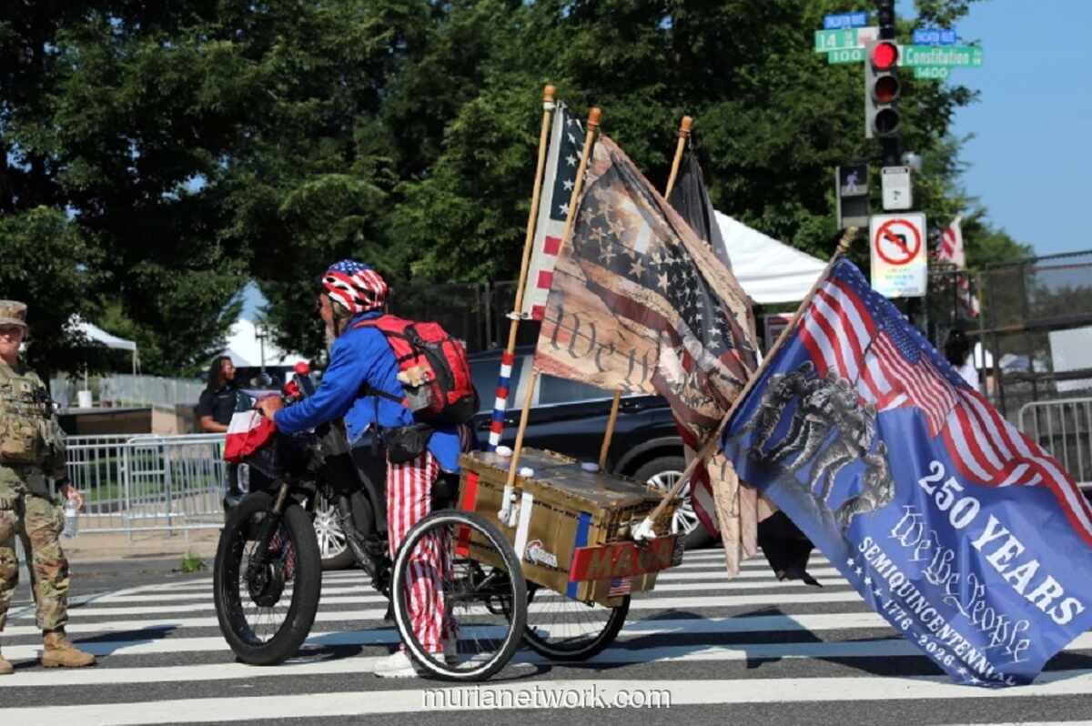 Suhu Capai 46 Derajat Celsius, Parade HUT ke-250 AS di Washington DC Dibatalkan