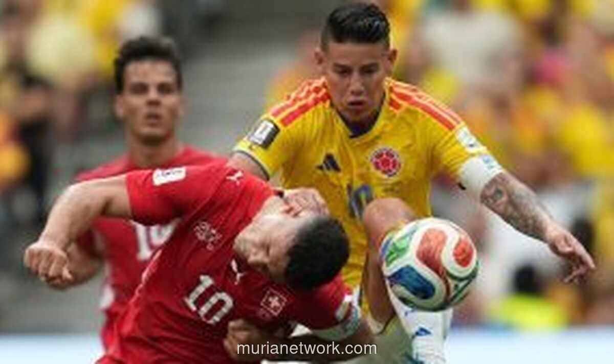Swiss Lolos ke Perempat Final Piala Dunia 2026 Usai Kalahkan Kolombia Lewat Adu Penalti