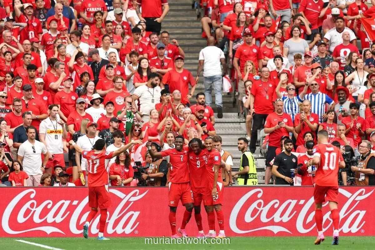 Swiss Lolos ke 16 Besar Piala Dunia 2026 Usai Kalahkan Aljazair 2-0