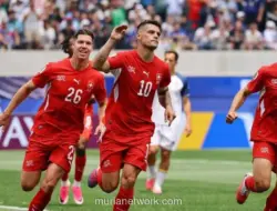 Swiss Akhirnya ke Perempat Final Piala Dunia Setelah 72 Tahun Menanti